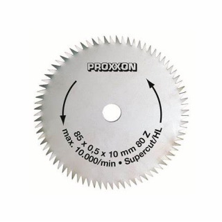 Proxxon Kreissägeblatt Super-Cut, 85 mm, 80 Zähne