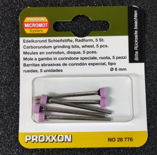 Proxxon Edelkorund-Schleifkörper (Rad) 5 St 28776