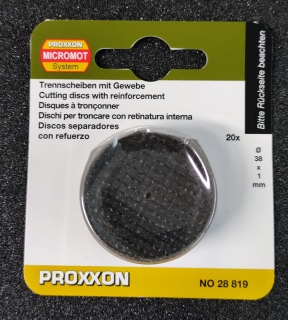 Proxxon Gewebetrennscheibe Ø 38 mm, 20 Stück