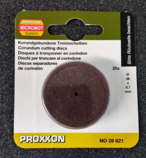 Proxxon Korundgebundene Trennscheiben Ø 38 mm