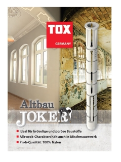 Tox Parallel-Spreizdübel Altbaujoker 10/90 BL