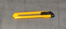 HM Müllner Teppichmesser Cutter 18mm PVC gelb