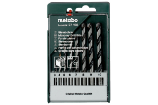 Metabo Steinbohrer-Kassette 8-teilig 3-10mm