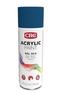 CRC Farbschutzlackspray ACRYLIC PAINT enzianbl. glänzend RAL5010 400ml