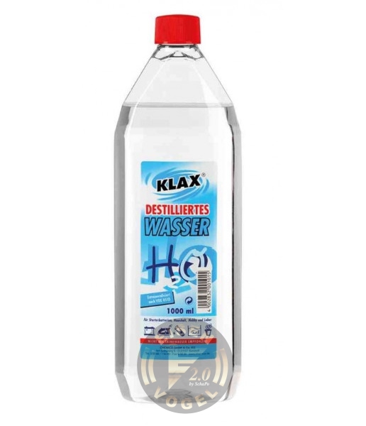 Destilliertes Wasser 1L, 2,10 €