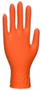 HD Nitril Einweghandschuh orange