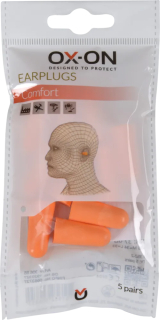 Gehörschutz Stöpsel Earplugs Comfort 5 Paar