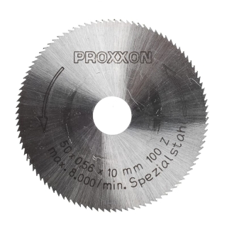Proxxon Kreissägeblatt, HSS, 50 mm (100 Zähne) 28020