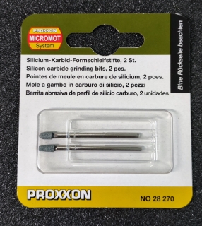 Proxxon Silizium-Carbid-Schleifstifte 2 Stück 28270
